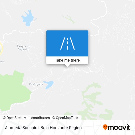 Alameda Sucupira map