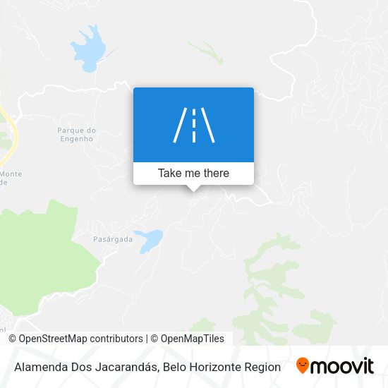 Alamenda Dos Jacarandás map