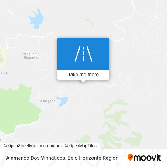 Alamenda Dos Vinháticos map