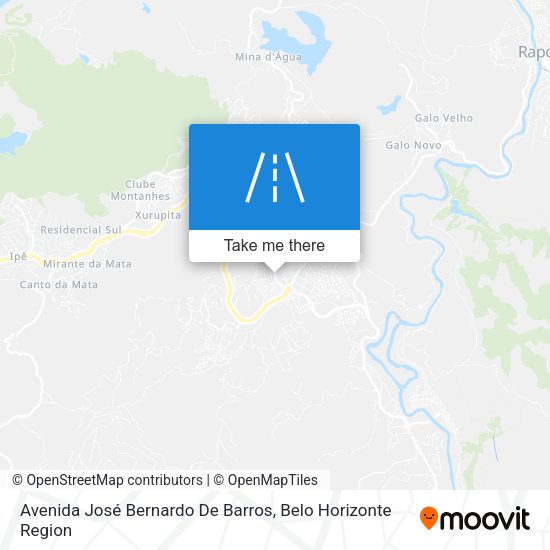Avenida José Bernardo De Barros map