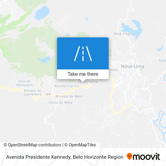 Avenida Presidente Kennedy map