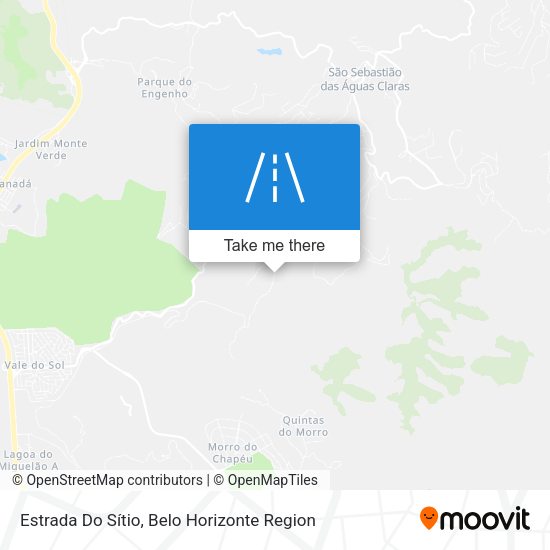 Estrada Do Sítio map