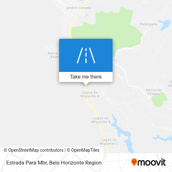 Estrada Para Mbr map