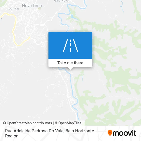 Rua Adelaide Pedrosa Do Vale map