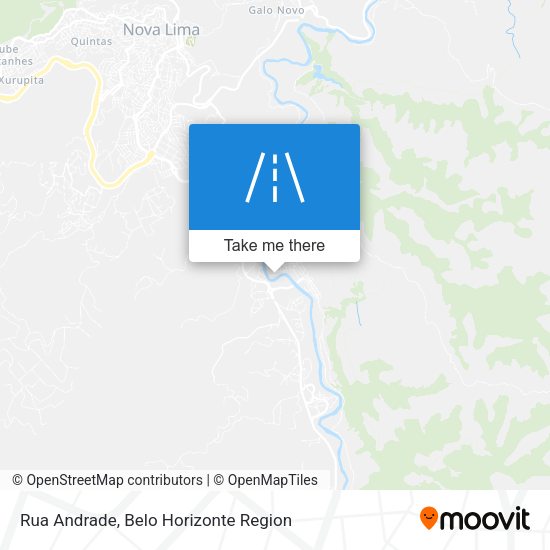 Rua Andrade map