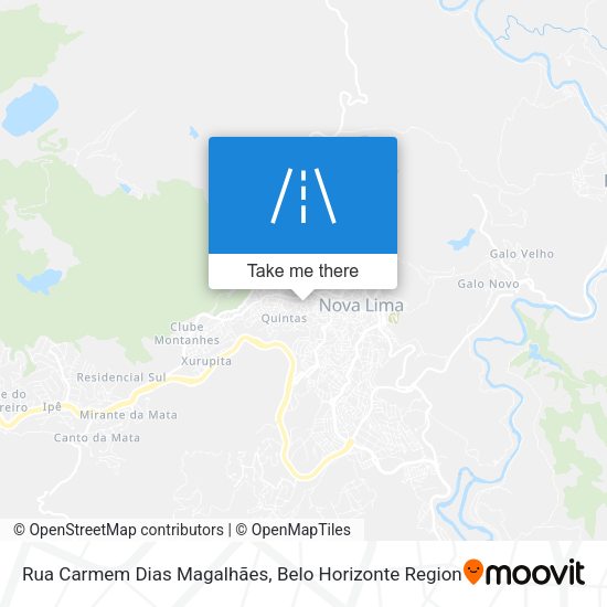 Rua Carmem Dias Magalhães map