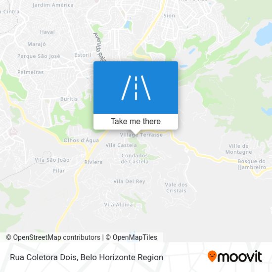 Rua Coletora Dois map