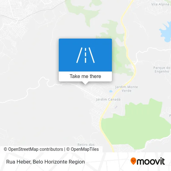 Rua Heber map