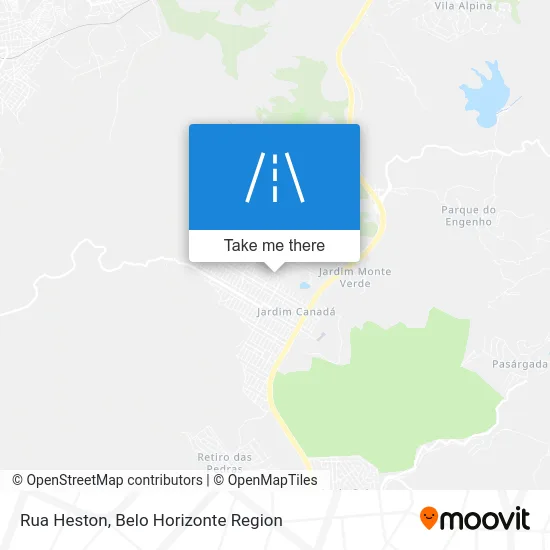 Rua Heston map
