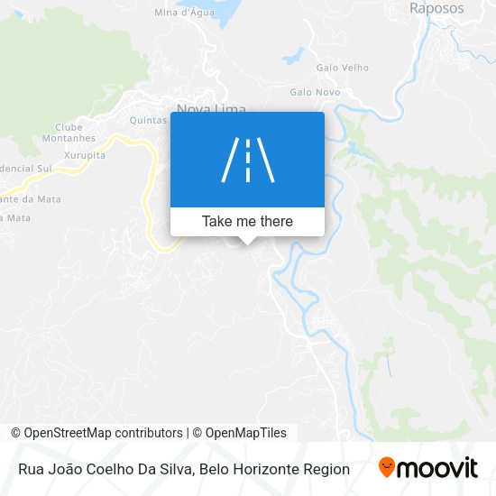 Rua João Coelho Da Silva map