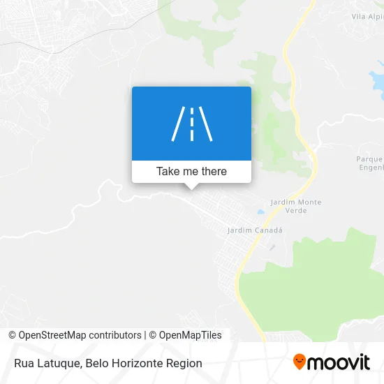 Rua Latuque map