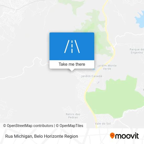 Rua Michigan map