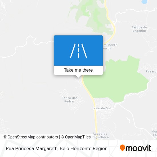 Rua Princesa Margareth map