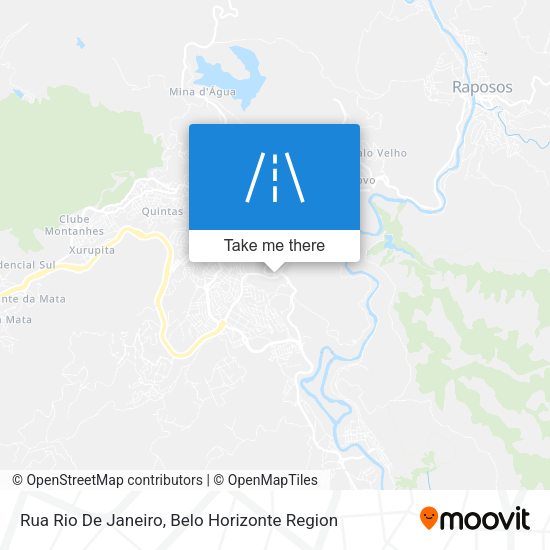 Rua Rio De Janeiro map