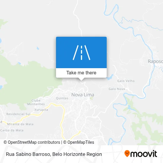 Rua Sabino Barroso map