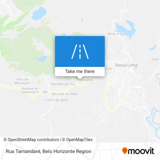 Rua Tamandaré map