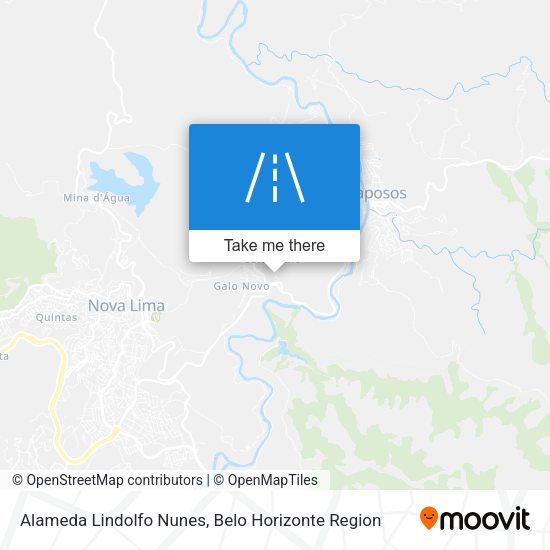 Alameda Lindolfo Nunes map