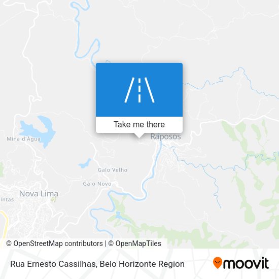 Rua Ernesto Cassilhas map