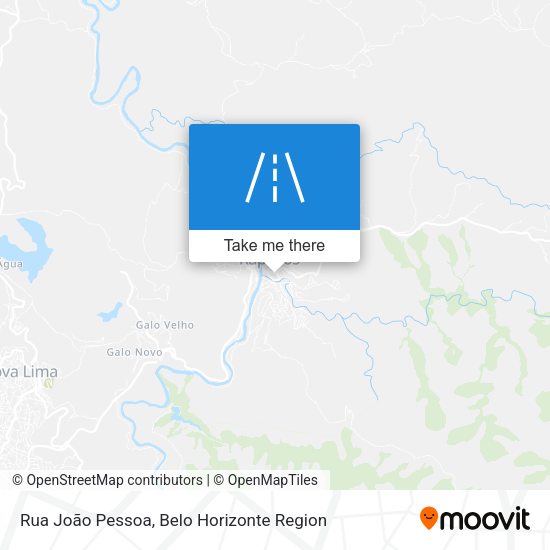 Rua João Pessoa map