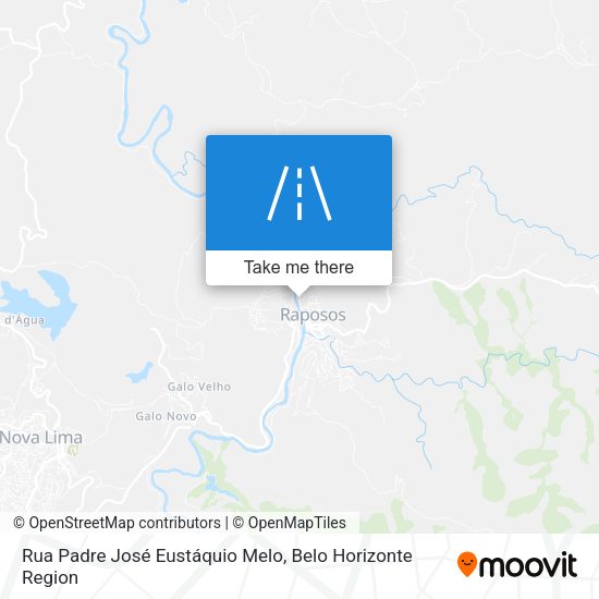 Rua Padre José Eustáquio Melo map