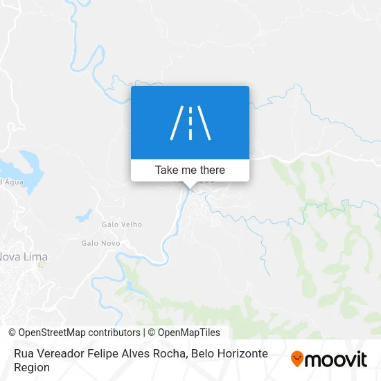 Rua Vereador Felipe Alves Rocha map