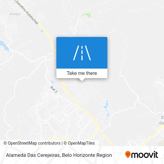 Alameda Das Cerejeiras map