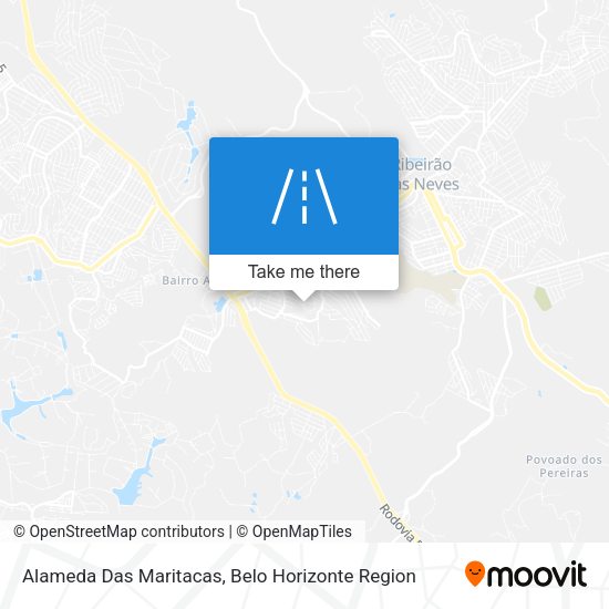 Alameda Das Maritacas map