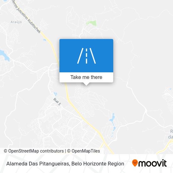 Alameda Das Pitangueiras map