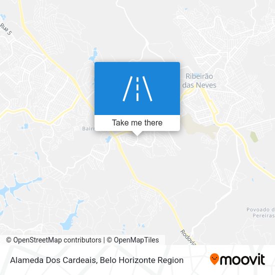 Alameda Dos Cardeais map