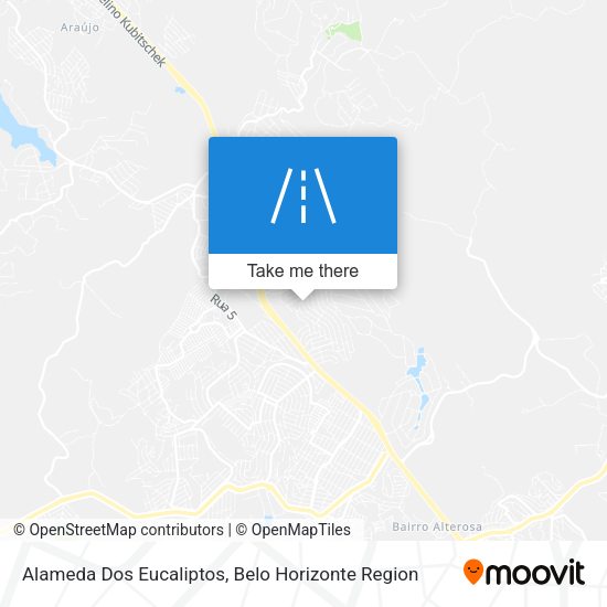 Alameda Dos Eucaliptos map