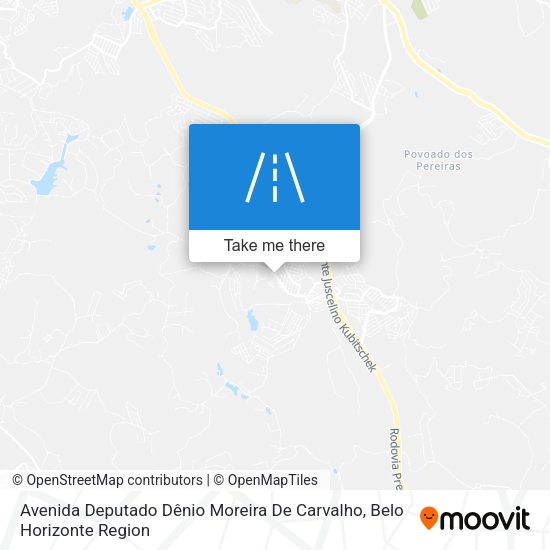 Avenida Deputado Dênio Moreira De Carvalho map