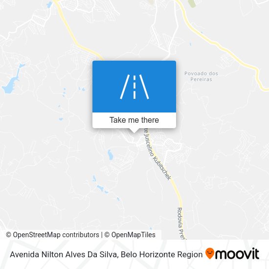 Avenida Nilton Alves Da Silva map