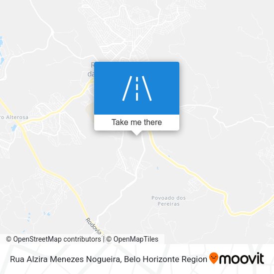 Rua Alzira Menezes Nogueira map