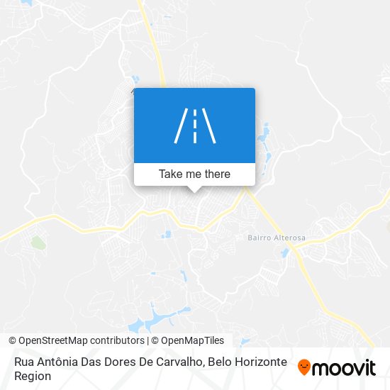 Rua Antônia Das Dores De Carvalho map