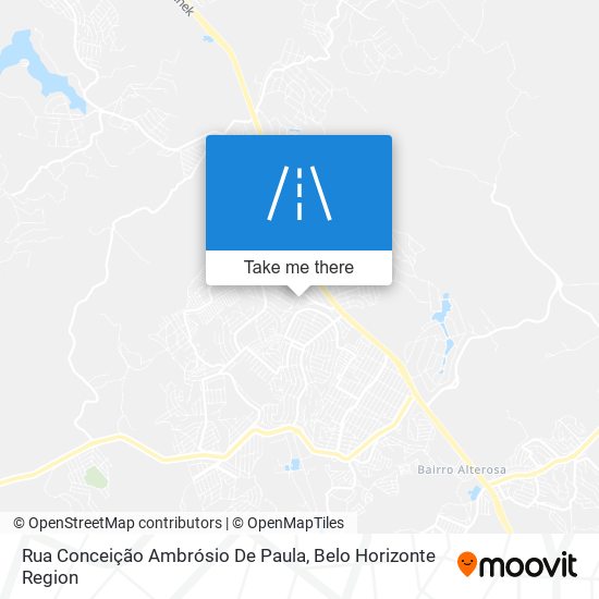 Mapa Rua Conceição Ambrósio De Paula