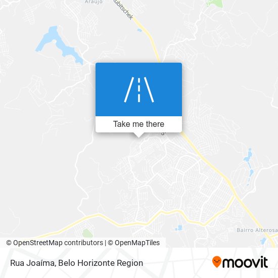 Mapa Rua Joaíma