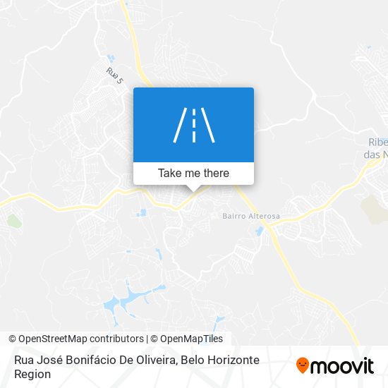 Rua José Bonifácio De Oliveira map