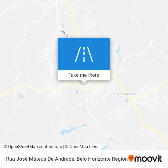 Rua José Mateus De Andrade map