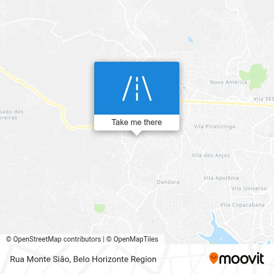 Rua Monte Sião map