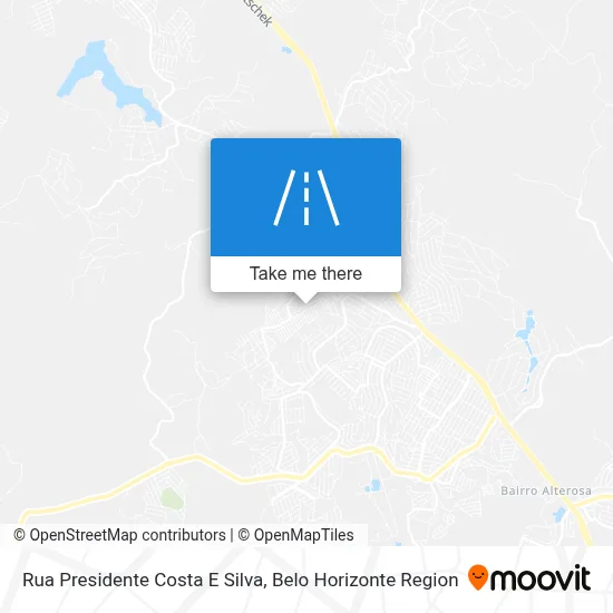 Rua Presidente Costa E Silva map
