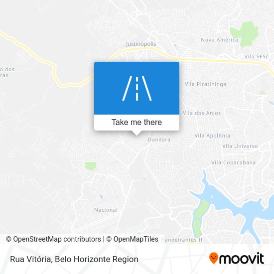 Rua Vitória map