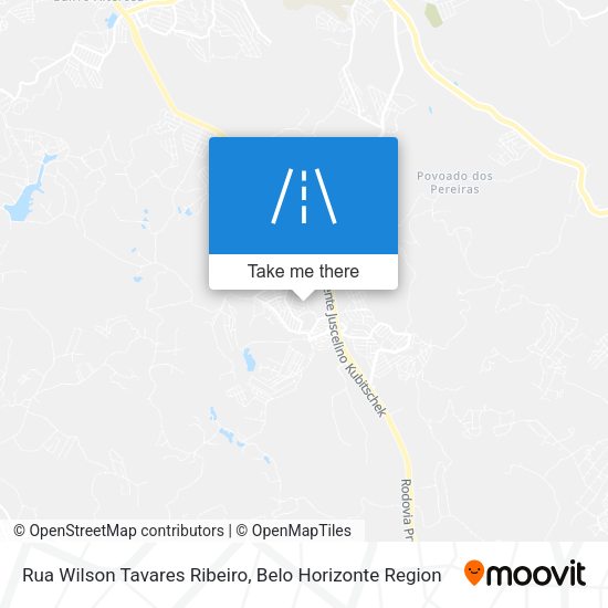 Rua Wilson Tavares Ribeiro map