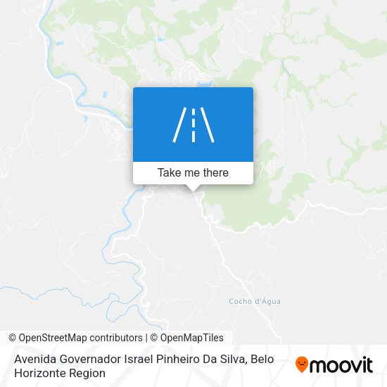 Avenida Governador Israel Pinheiro Da Silva map