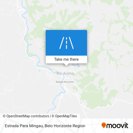 Estrada Para Mingau map