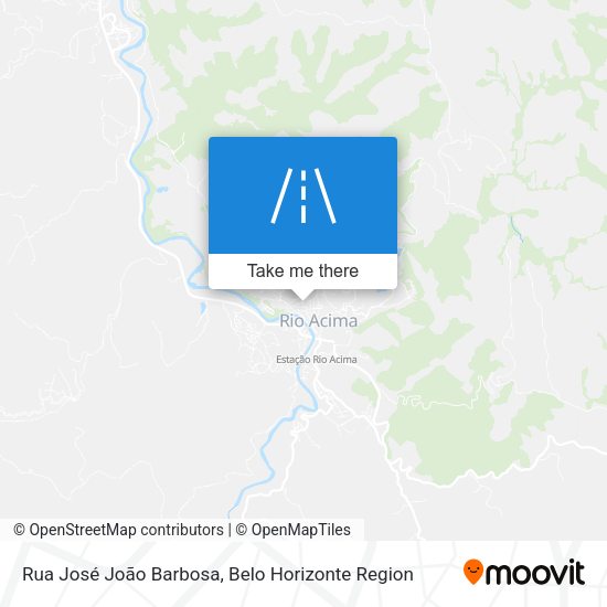 Rua José João Barbosa map