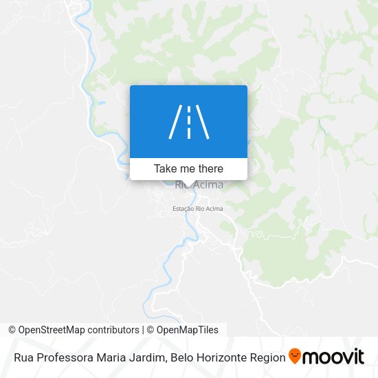 Rua Professora Maria Jardim map