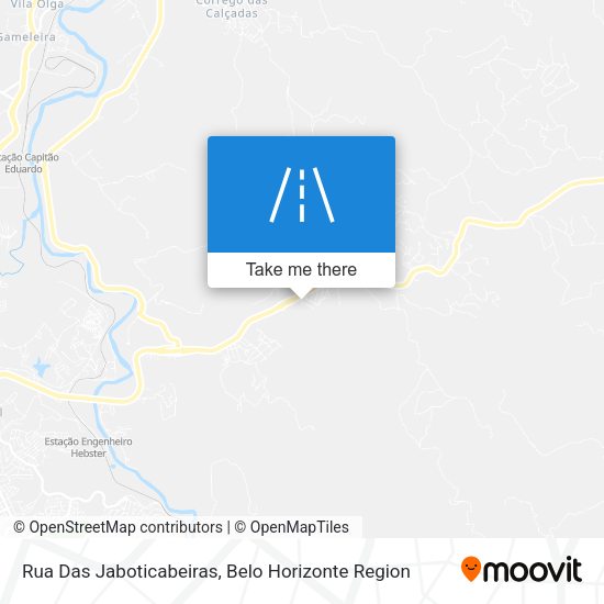 Rua Das Jaboticabeiras map