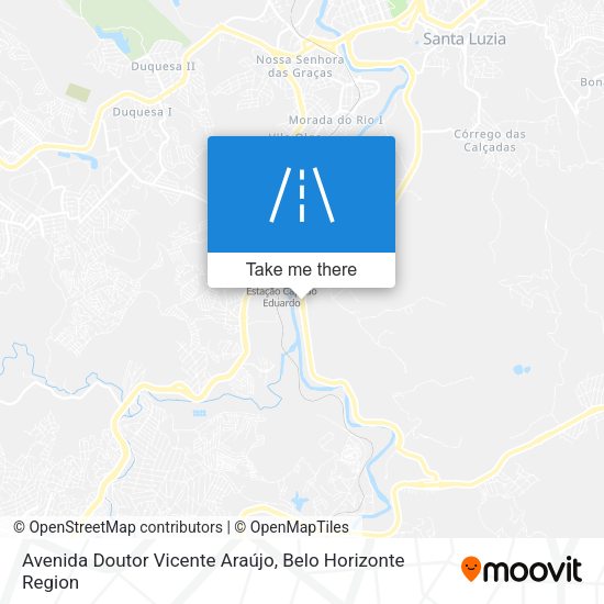 Avenida Doutor Vicente Araújo map