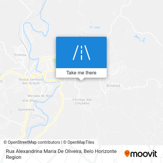 Rua Alexandrina Maria De Oliveira map