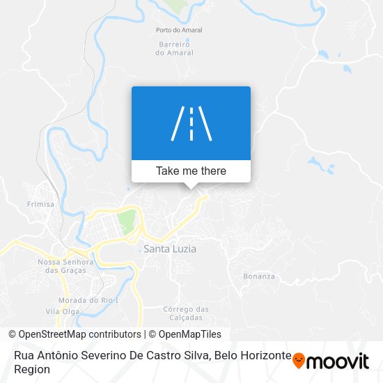 Rua Antônio Severino De Castro Silva map